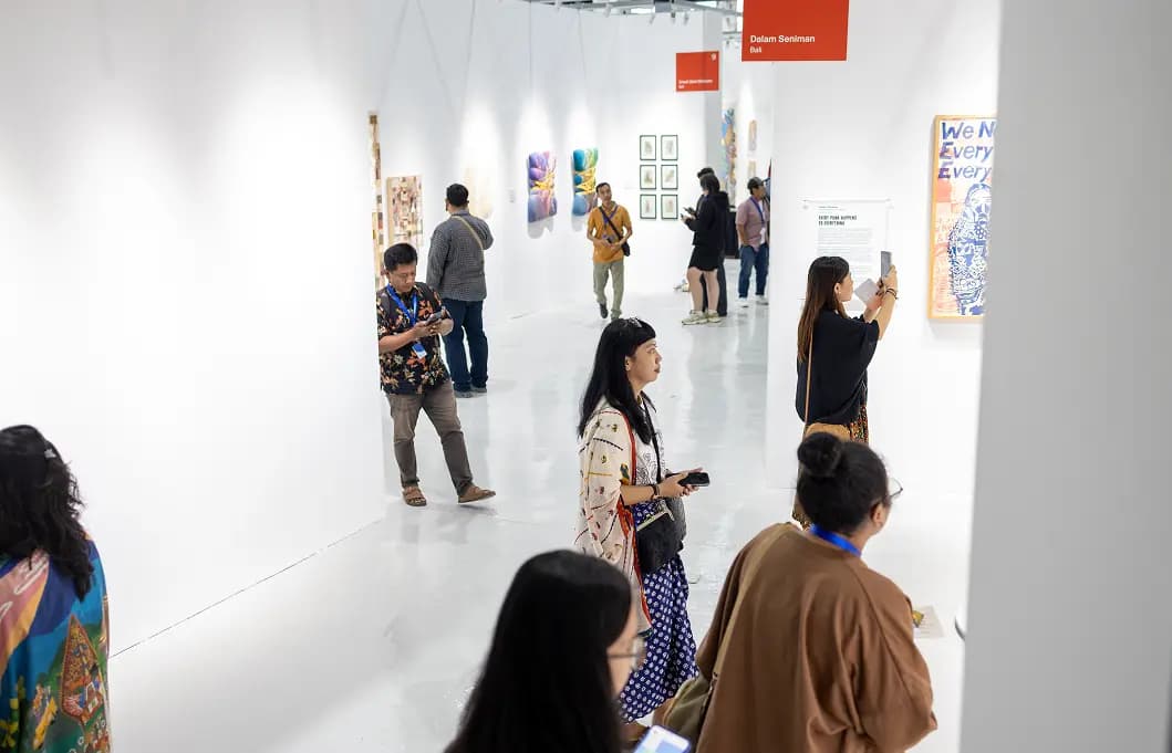 The Art & Bali art fair at Labyrinth Convention Centre